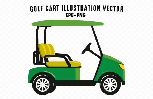 Download Golf Cart Illustration, Club Car Vector - Car vector Collection