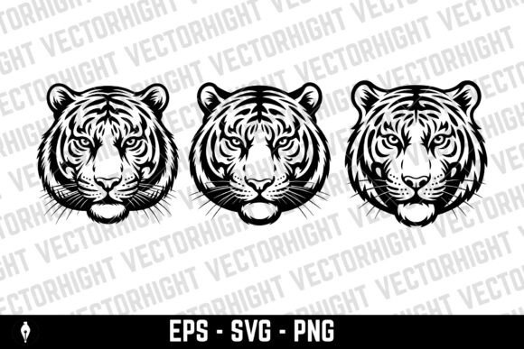 Download Tiger Head Illustration - Illustration Collection