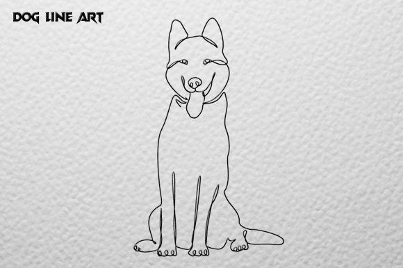 Download Dog Line Art - Dog Collection