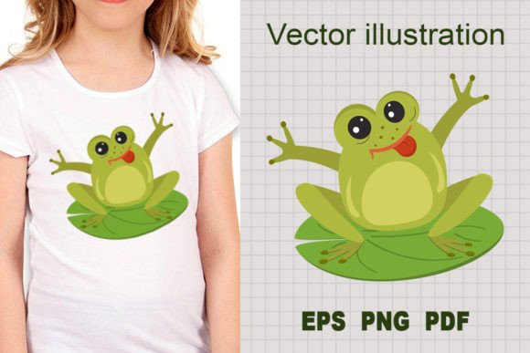 Download Merry Frog. Vector Illustration - Illustration Collection