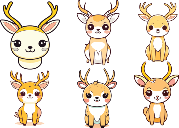 Download Deer Vector Art Illustration - Illustration Collection