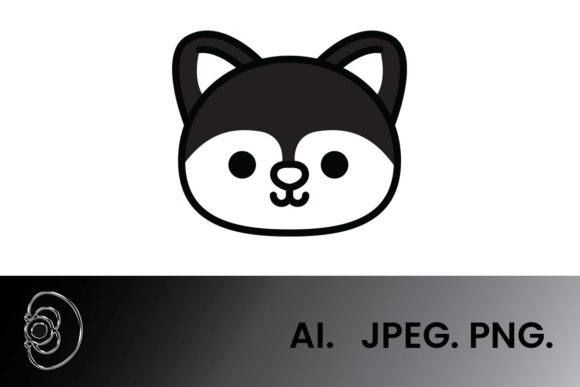 Download Black and White Fox Vector Illustration - Illustration Collection