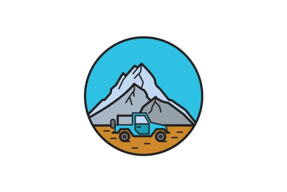 Download Adventure Circle Car Illustration - Premium Resources