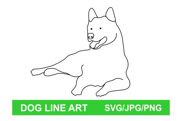 Download Dog Line Art - Dog Collection