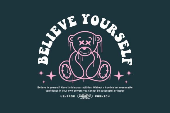 Download Teddy Bear Illustration T Shirt Design - Illustration Collection