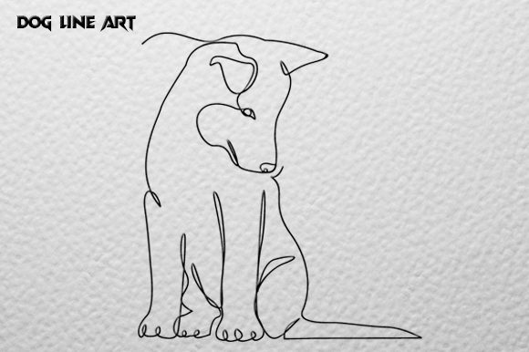 Download Dog Line Art - Dog Collection